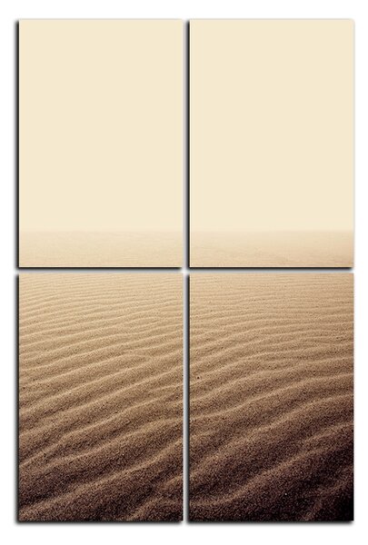 Obraz na plátně - Písek v poušti - obdélník 7127E (90x60 cm)