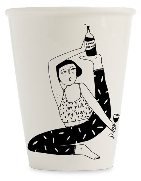 Porcelánový hrnek My Vibes 220 ml