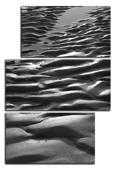 Obraz na plátně - Písek s texturou - obdélník 7128QD (90x60 cm)