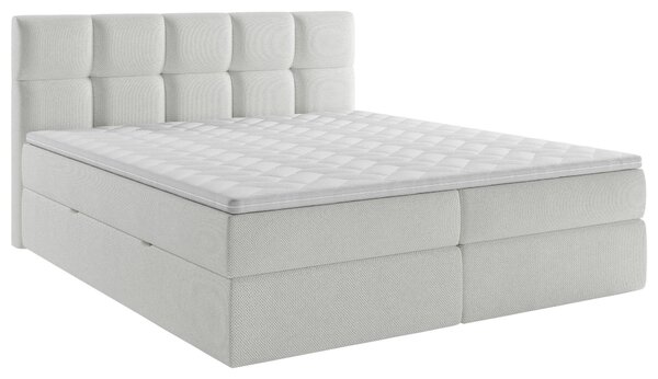 AMERICKÁ POSTEL, 140/200 cm, bílá MID.YOU - Postele s úložným prostorem, Online Only