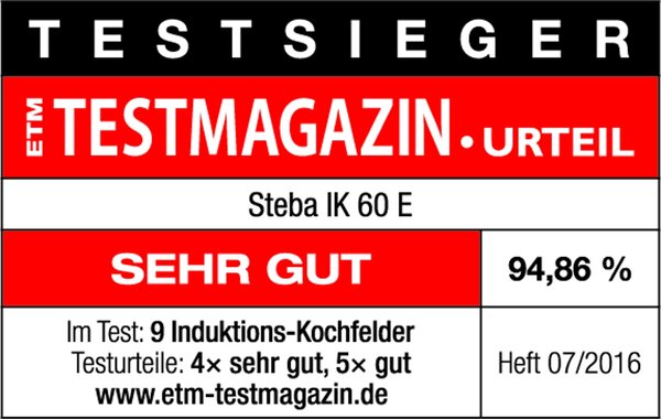Indukční vařič Steba IK 60E Steba
