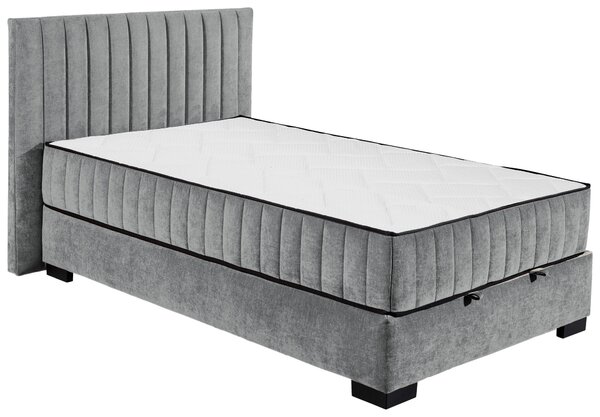 AMERICKÁ POSTEL, 120/200 cm, antracitová MID.YOU - Postele s úložným prostorem, Online Only