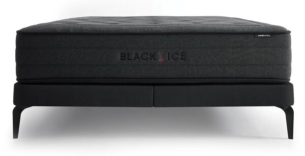 Matrace Black Ice, Extra tvrdá, pružinová, oboustranná/termoregulační, visco gel, 90x200 cm