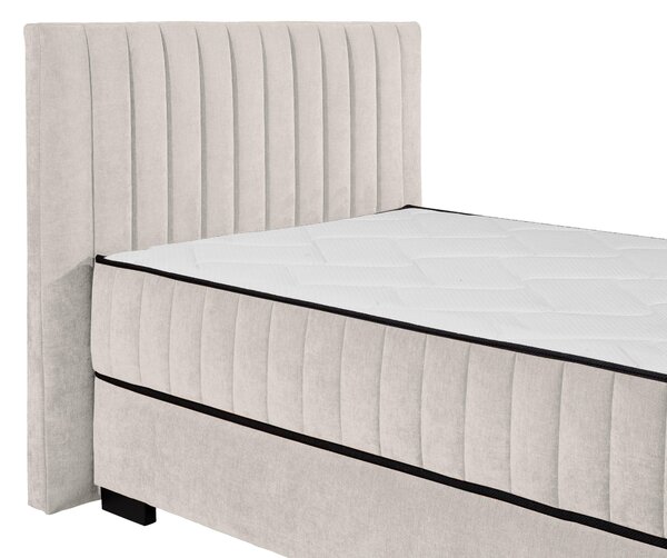 AMERICKÁ POSTEL, 120/200 cm, béžová MID.YOU - Postele s úložným prostorem, Online Only