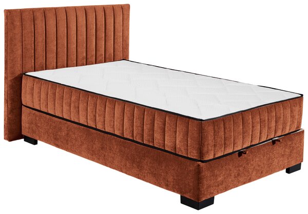 AMERICKÁ POSTEL, 120/200 cm, koňaková MID.YOU - Postele s úložným prostorem, Online Only