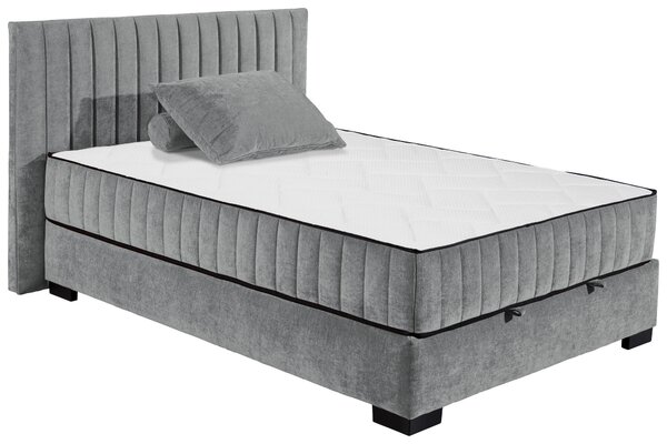 AMERICKÁ POSTEL, 140/200 cm, antracitová MID.YOU - Postele s úložným prostorem, Online Only
