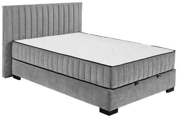 AMERICKÁ POSTEL, 140/200 cm, antracitová MID.YOU - Postele s úložným prostorem, Online Only
