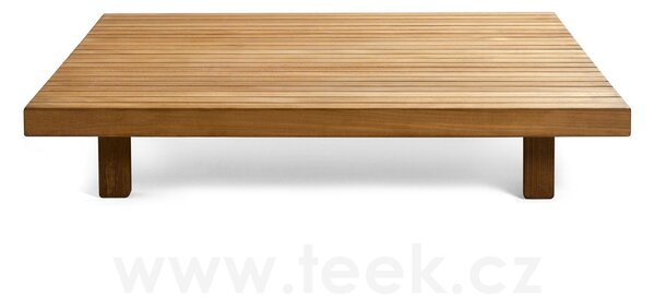 Tribu Teakový konferenční stolek Vis a Vis sofa, Tribu, čtvercový 99x99x18 cm