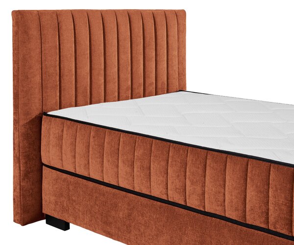 AMERICKÁ POSTEL, 120/200 cm, koňaková MID.YOU - Postele s úložným prostorem, Online Only