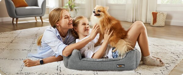 SONGMICS Pelíšek pro psy Alexis 70 cm šedý