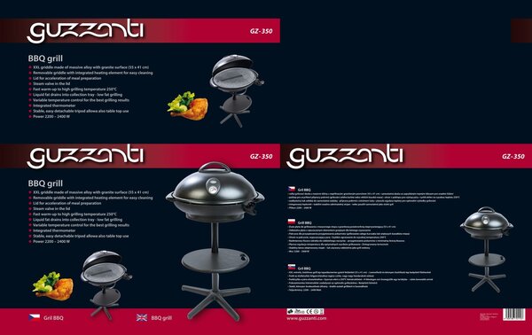 Gril BBQ Guzzanti GZ 350 Guzzanti