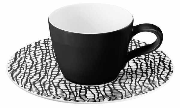 ŠÁLEK NA ESPRESSO Life Fashion glamorous black 90 ml Seltmann Weiden - Šálky & podšálky