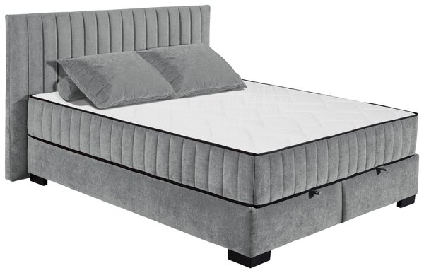 AMERICKÁ POSTEL, 160/200 cm, antracitová MID.YOU - Postele s úložným prostorem, Online Only