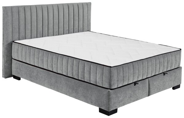 AMERICKÁ POSTEL, 160/200 cm, antracitová MID.YOU - Postele s úložným prostorem, Online Only
