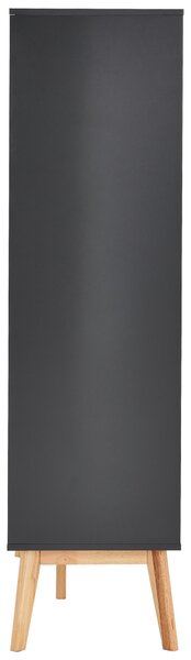VYSOKÁ KOMODA, kaučukové dřevo, šedá, přírodní barvy, 100/149/40 cm MID.YOU - Šatní skříně, Online Only