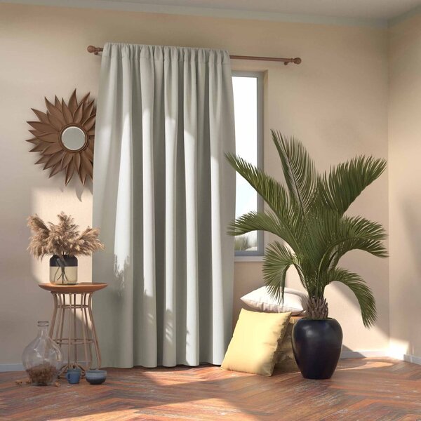 Bílý dimout závěs 140x270 cm Kierra – Restilo