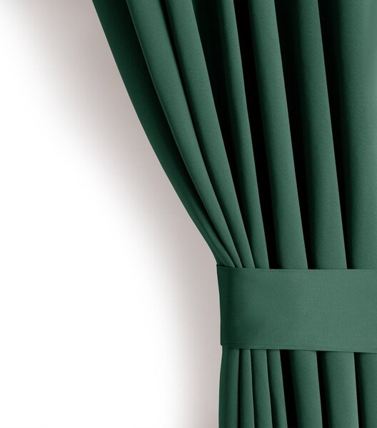 Tmavě zelený dimout závěs 140x175 cm Kierra – Restilo