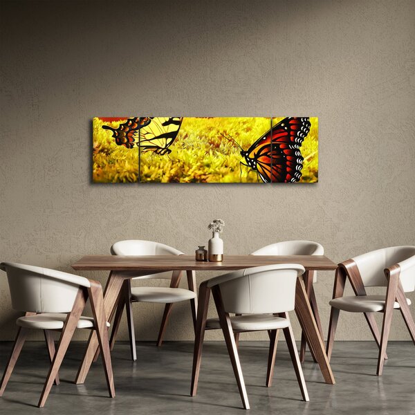 Obraz motýlů (170x50 cm)
