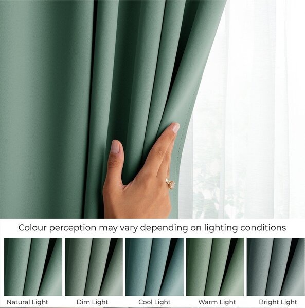 Světle zelený dimout závěs 140x270 cm Kierra – Restilo