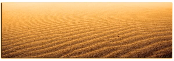 Obraz na plátně - Písek v poušti - panoráma 5127FA (105x35 cm)