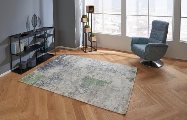 ORIENTÁLNÍ KOBEREC, 120/180 cm světle šedá, světle modrá Cazaris - Orientální koberce