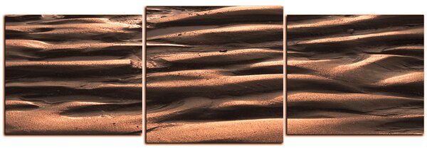 Obraz na plátně - Písek s texturou - panoráma 5128FD (90x30 cm)