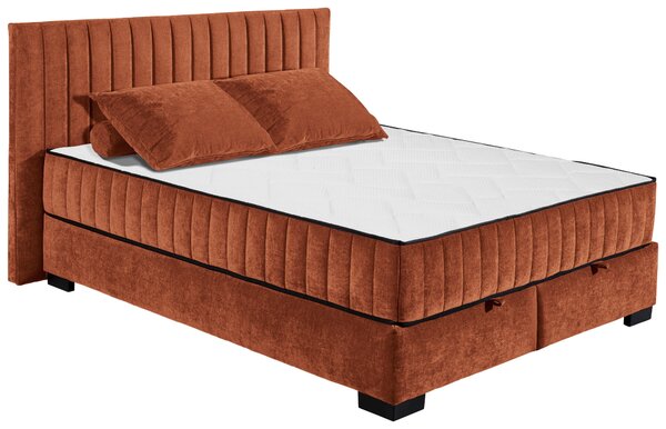 AMERICKÁ POSTEL, 160/200 cm, koňaková MID.YOU - Postele s úložným prostorem, Online Only