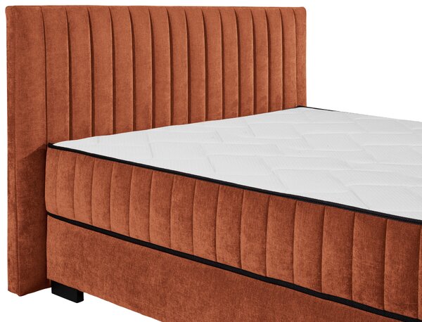 AMERICKÁ POSTEL, 160/200 cm, koňaková MID.YOU - Postele s úložným prostorem, Online Only