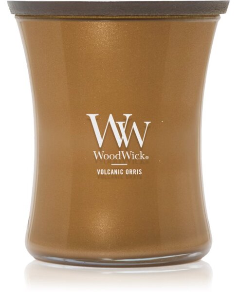 Woodwick Precious Metals Volkanic Orris vonná svíčka 275 g