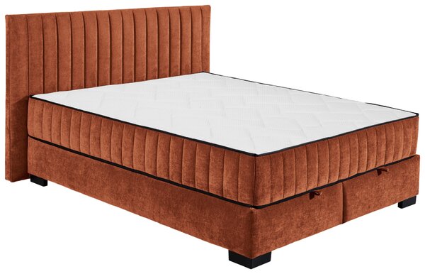 AMERICKÁ POSTEL, 160/200 cm, koňaková MID.YOU - Postele s úložným prostorem, Online Only