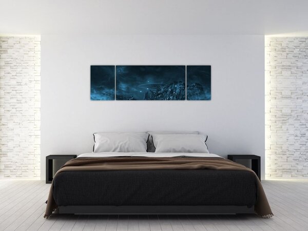 Obraz - Mimozemská mise (170x50 cm)