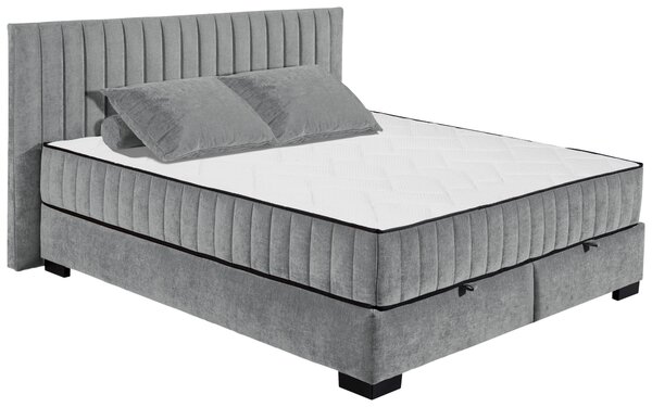 AMERICKÁ POSTEL, 180/200 cm, antracitová MID.YOU - Postele s úložným prostorem, Online Only