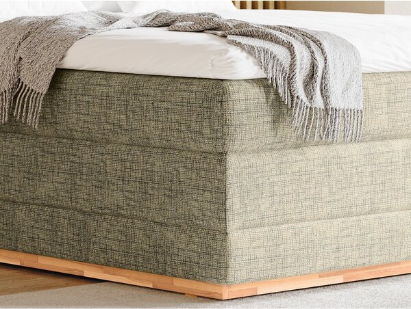 Postel boxspring PALMA I-dub masiv plocha spaní 180x200