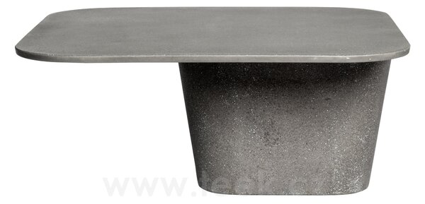Tribu Betonový konferenční stolek Tao, Tribu, čtvercový 80x80x37 cm, odlehčený beton barva linen