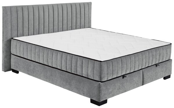 AMERICKÁ POSTEL, 180/200 cm, antracitová MID.YOU - Postele s úložným prostorem, Online Only