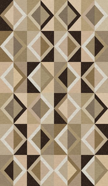 Geometrická vliesová obrazová tapeta na zeď, béžová, DGJOY4012-260, Joy, Masureel