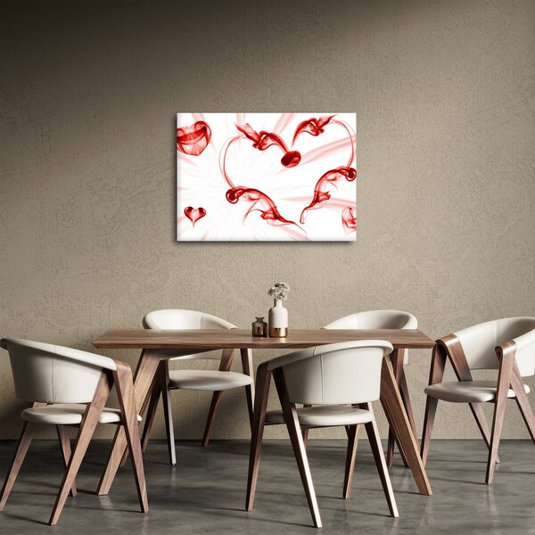 Oraz srdce z kouře (70x50 cm)