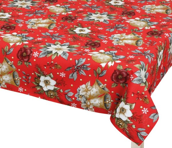BELLATEX Ubrus VÁNOCE Červená, Šedá, Zelená 70x70 cm