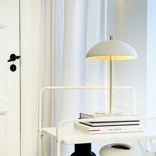 Stolní lampa Dyberg Larsen, Globus, Zlatá / mosazná, Obývací pokoj, Kov, Skandinávský
