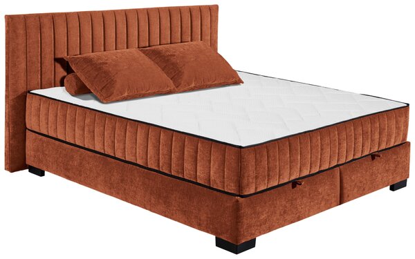 AMERICKÁ POSTEL, 180/200 cm, koňaková MID.YOU - Postele s úložným prostorem, Online Only
