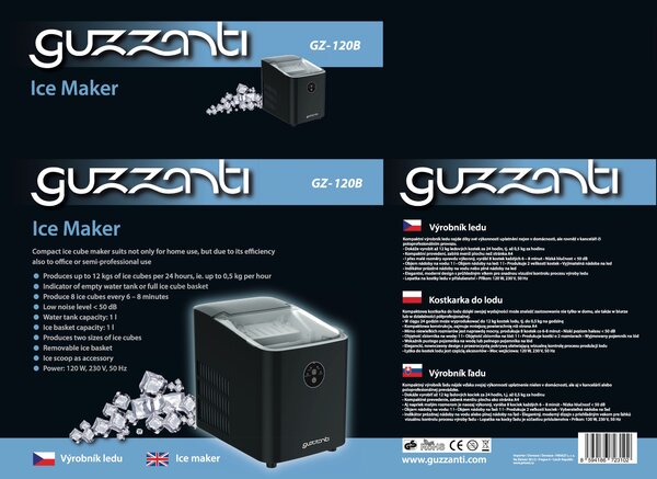 Výrobník ledu Guzzanti GZ 120B Guzzanti