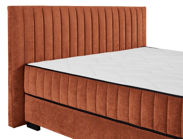 AMERICKÁ POSTEL, 180/200 cm, koňaková MID.YOU - Postele s úložným prostorem, Online Only