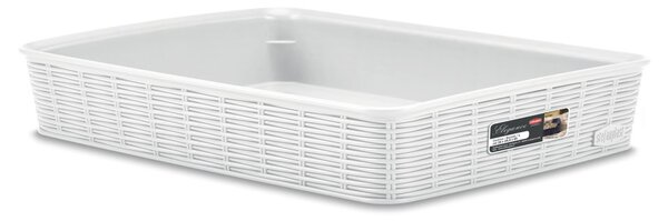 STEFANPLAST Elegance 30950 Úložný koš L, bílý