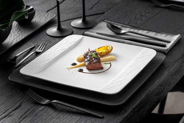 MĚLKÝ TALÍŘ porcelán (fine china) keramika 28/28 cm Villeroy & Boch - Kolekce nádobí