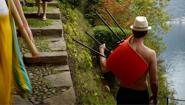 Vitra designové židle Hal RE Tube
