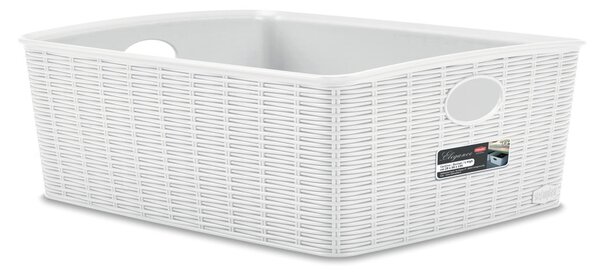 STEFANPLAST Elegance 30990 Úložný koš L High, bílý