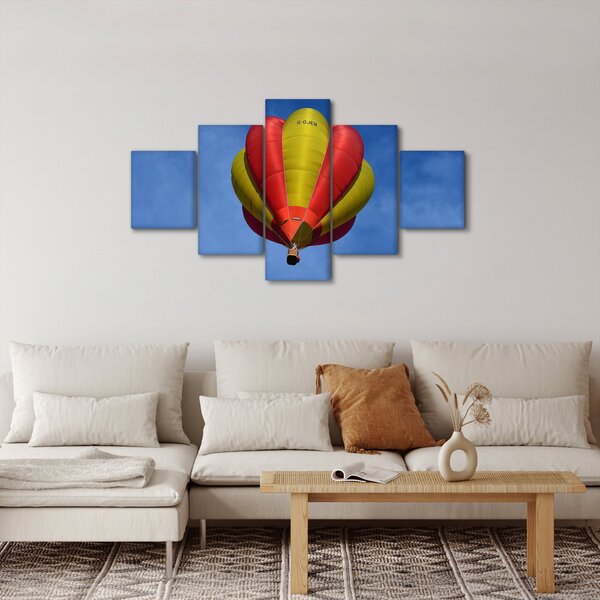 Obraz létajícího balónu (125x70 cm)
