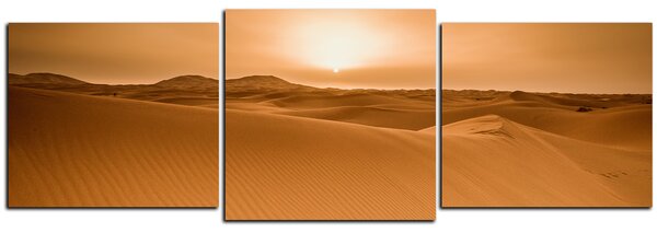 Obraz na plátně - Pouště Sahara - panoráma 5131D (90x30 cm)