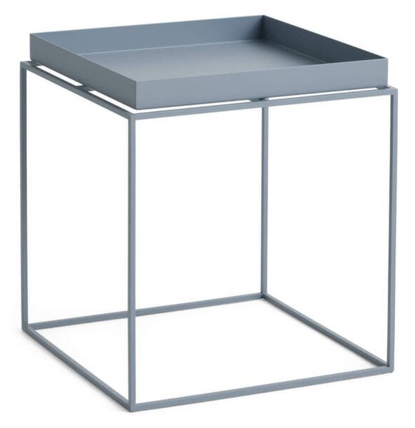 HAY Stolek Tray Table 40x40, pigeon blue