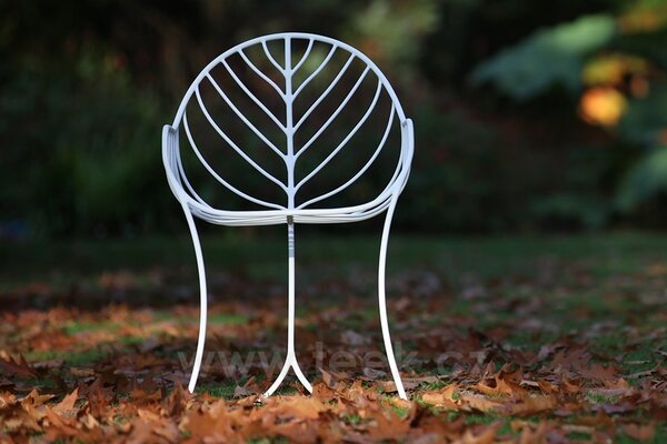 Royal Botania Jídelní křeslo Folia, Royal Botania, 54x53x89 cm, nerez barva anthracite